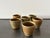 Beige Pyrite Stoneware Cup Set by Gustave Tiffoche, France, 1970s, Set of 6 For Sale - Image 8 of 18
