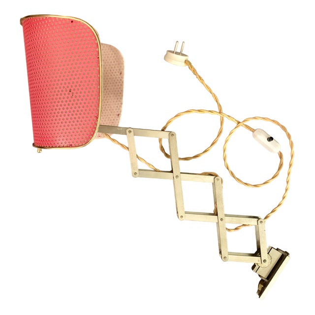 Bauhaus Scissor Lamp by Alfred Müller for Amba, 1950s For Sale