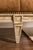 Vintage Wesley Hall Distressed Painted Sofa With Exposed Cross-Back Frame For Sale - Image 10 of 11