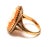 Early 20th Century Vintage 10k Yellow Gold & Carved Shell Cameo Ring For Sale - Image 5 of 11