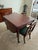 Carl Forslund Cherry Dining Table With Six Chairs and Custom Table Pads For Sale - Image 4 of 15