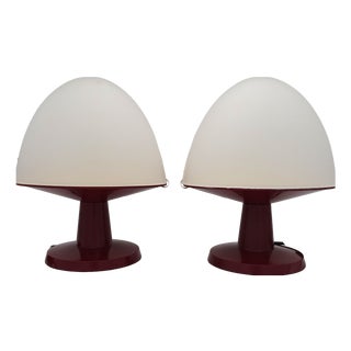 Dolly Table or Bedside Lamps from Valenti Luce, Milan, 1980s, Set of 2 For Sale