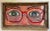 Red "The Red Glasses", Original Oil Painting, by Van Ness For Sale - Image 8 of 9