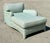 Vintage Contrast Welt Chaise Lounge For Sale - Image 12 of 12