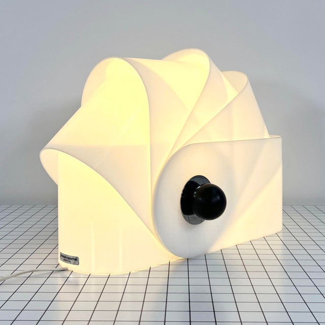1970s White Gherpe Lamp by Superstudio for Poltronova, 1968 For Sale - Image 5 of 11