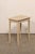 Early 20th Century Swedish Minimalist Beige Wood Side Table For Sale In Atlanta - Image 6 of 11
