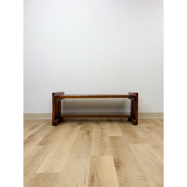 This handmade rustic bench brings a warm, coastal farmhouse sensibility to any room, crafted from solid pine and finished...