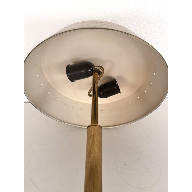 Mid-Century Italian Brass Table Lamp from Lumi, 1950s For Sale - Image 9 of 14