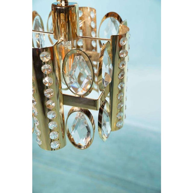 Mid-Century Palwa Chandelier in Crystal For Sale - Image 10 of 18