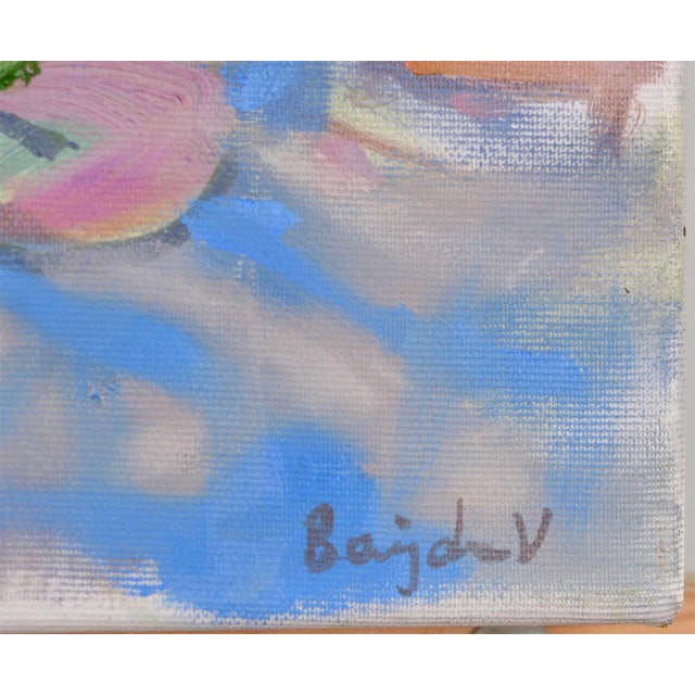 Valery Bayda, The Pond, 2000s, Oil Painting on Canvas, in Very Good conditions. Designed from 2000 This piece has an...