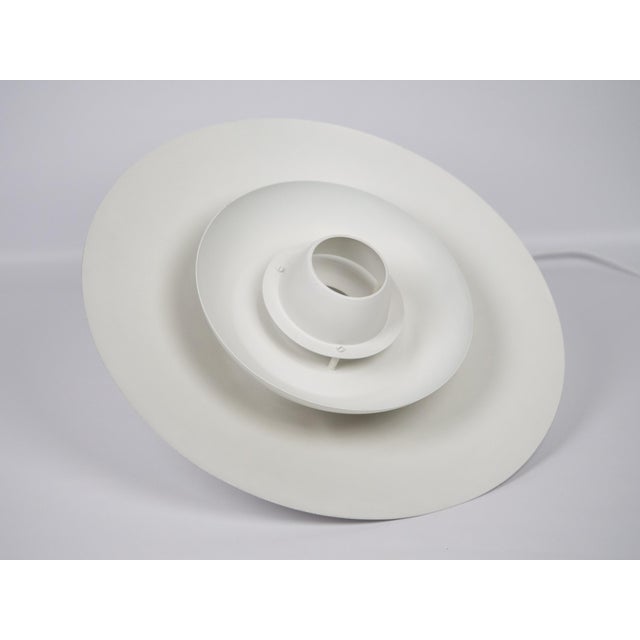 Metal Vintage Danish Pendant Lamp by Kurt Wiborg for Jeka, 1980s For Sale - Image 7 of 11