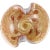 Vintage Murano Fratelli Toso Opal Pink Aventurine Swirl Italian Art Glass Mid-Century Bowl Dish For Sale In Orlando - Image 6 of 6