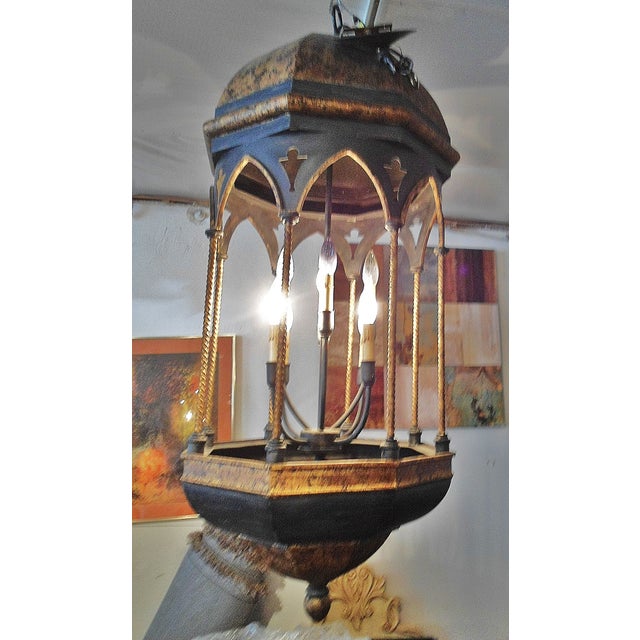 Lantern Style Large 8 Light Chandelier Chairish