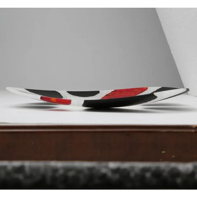 Contemporary Murano Glass Millefiori Plate by Ercole Moretti For Sale - Image 3 of 4