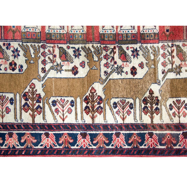 Red Vintage Kelderdasht Rug For Sale - Image 8 of 14