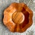 Bring natural elegance to your decor with this Vintage Boho Scalloped Wood Bowl. Crafted from rich, warm-toned wood, this...