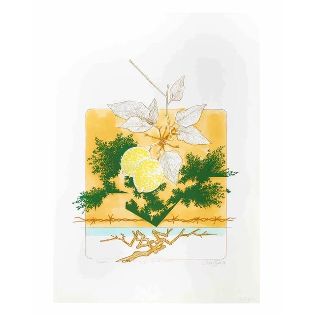 Still Life is an artwork realized in 1976 by the Italian Contemporary artist Leo Guida (1992 - 2017). Original screen...