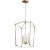Sean Lavin by Visual Comfort Studio Thayer Medium Lantern, Antique Gild For Sale