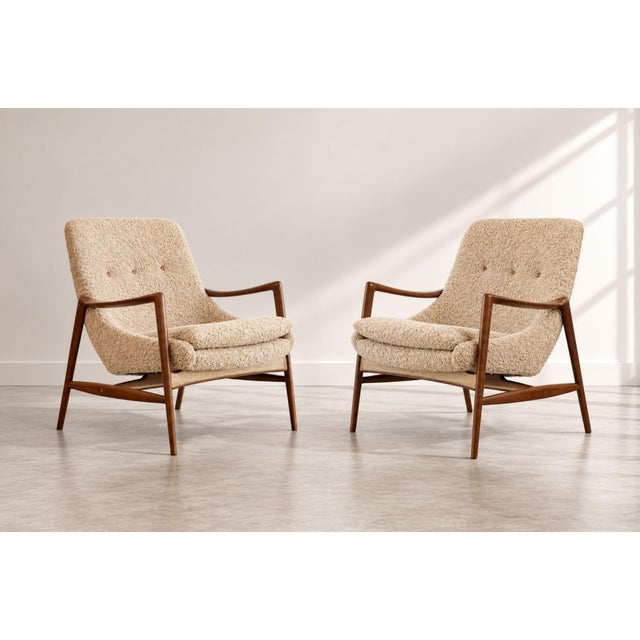 Set of Lounge Chairs by Rolf Rastad and Adolf Relling, Norway, 1950s For Sale - Image 4 of 10
