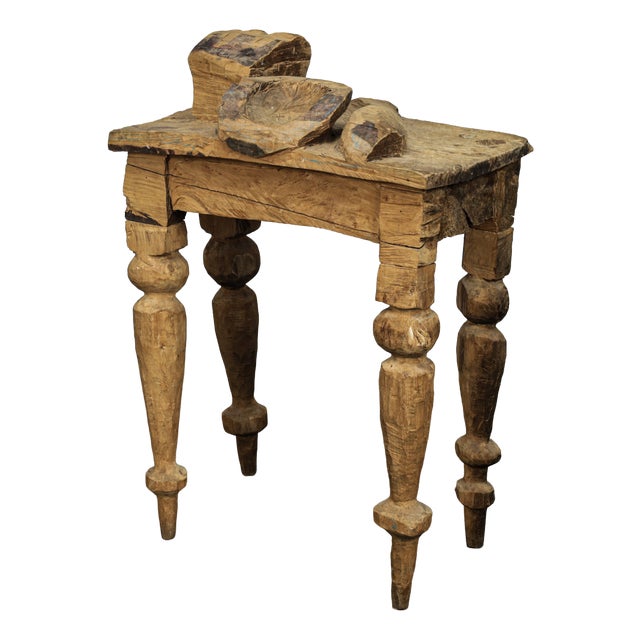 Emile Van Der Kruk, Sculptural Loaves & Fishes Table, 2000s, Wood For Sale
