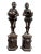 Large Bronze Elizabethan Page Boy Fountain Statues, 20th Century, Set of 2 For Sale - Image 8 of 14