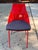 Red Modern Red Lacquered Desk and Chair For Sale - Image 8 of 14