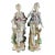 Set of 2 Arnart Bisque Porcelain Figures, #7955, C. 1955 For Sale