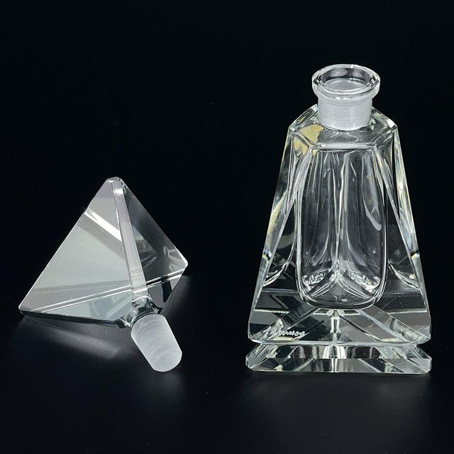 Vintage Crystal Perfume Bottle by Italo Varisco for Varisco, 1960s For Sale - Image 6 of 17