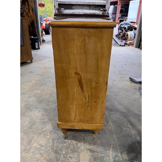 19th Century English Pine Chest of Drawers For Sale - Image 11 of 13