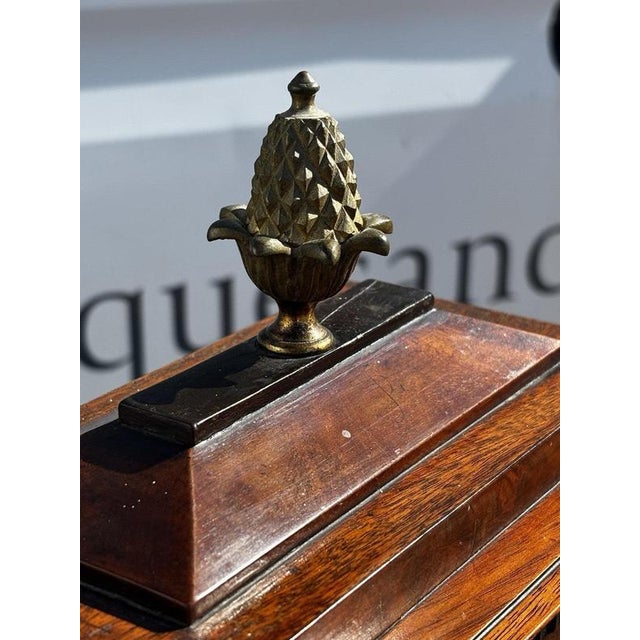 Wood Regency Mahogany Fusee Bracket Clock by Alex Mitchell of Glasgow, 1820 For Sale - Image 7 of 18