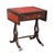 Antique Coffee Table in Mahogany and Leather For Sale - Image 10 of 10