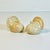 1970s Vintage Boho Chic Americana Ceramic Trompe L’Oeil Turkey Salt and Pepper Shakers - A Pair For Sale - Image 4 of 11