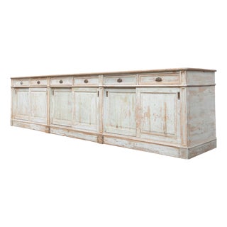 Wooden Sideboard with Sliding Doors, France, 1930 For Sale