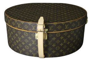 Round Hat Box from Louis Vuitton, 1980s