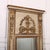 Wonderful late 19th C French original painted trumeau mirror with good carved decoration. 1880 Mirror plate 56cm W x 118cm...