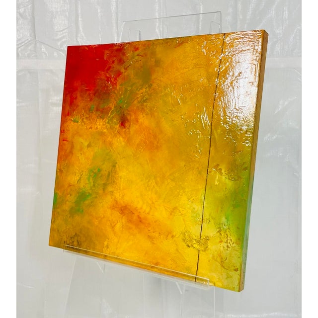 2020s Sam Richardson “Amana Series” Abstract Painting on Board, American Abstract For Sale - Image 5 of 18