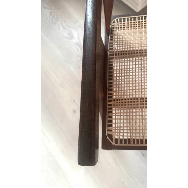 Cane Desk Chairs by Pierre Jeanneret for Chandigarh, 1956, Set of 2 For Sale - Image 18 of 18