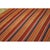 1950s Square Multi Field Stripe Flatweave Vintage Turkish Decorative Kilim Rug For Sale - Image 4 of 6