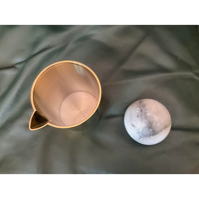 Anna New York Anna Ny Gold Plated Sugar (With Spoon) & Creamer Set - 3pcs For Sale - Image 4 of 6