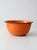 Mid 20th Century Orange Enamelware Bowl For Sale - Image 9 of 13
