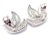 2000 - 2009 Cartier Colombe De La Paix Dove of Peace Diamond White Gold Earrings, A Pair For Sale - Image 5 of 13