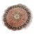 Vintage Formal Persian Round Rug - 5'1" x 5'1" For Sale