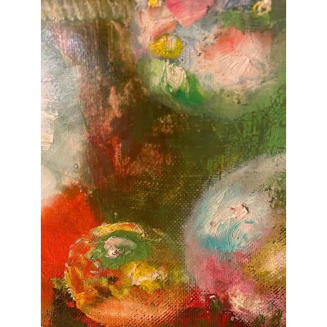 Paint "The Doll and the Circus" Oil Portrait Painting by Santini Poncini For Sale - Image 7 of 10