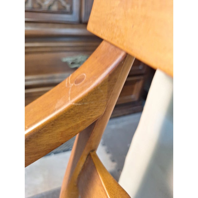 Late 19th Century Antique American Colonial Spindle Back Bench For Sale - Image 5 of 11