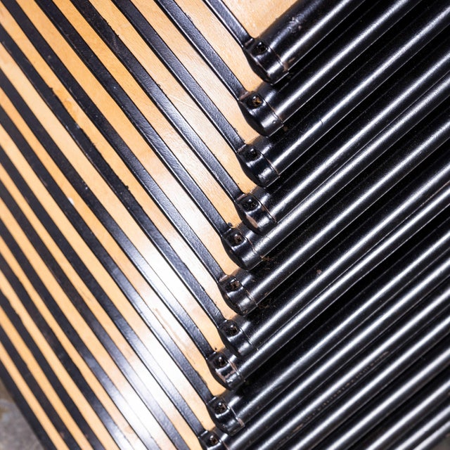 French Model 510 Stacking School Dining Chair from Mullca, 1950s For Sale - Image 15 of 18