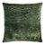 Kevin O'Brien Woodgrain Faux Bois Evergreen Cut Velvet 18" Pillow For Sale