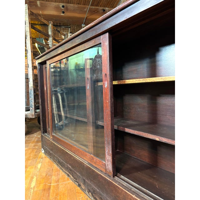 Early 20th Century Glass Display Cabinet For Sale In Chicago - Image 6 of 11