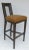 C.1996-98 Donghia "Margarita" Bar Stool in Pickled Black Cherry Finish on Oak With Pollack Boucle' Textile For Sale - Image 13 of 13