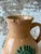 1980s Vintage Hand-Painted Terracotta Pitcher With Sunburst Motif For Sale - Image 5 of 9
