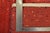 Gabbeh Rug 3′ X 5’2” Red Wool Contemporary Hand-Knotted Carpet For Sale - Image 12 of 12